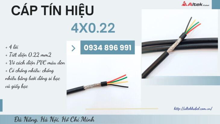 Cung Cấp Cáp 4×0.22 mm² Tại Cần Thơ, Vũng Tàu, Đồng Nai – Giao Hàng Nhanh