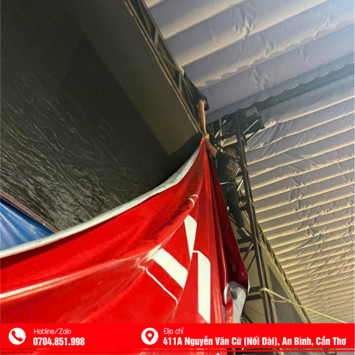 THI CÔNG TREO BANDROL TẠI CẦN THƠ