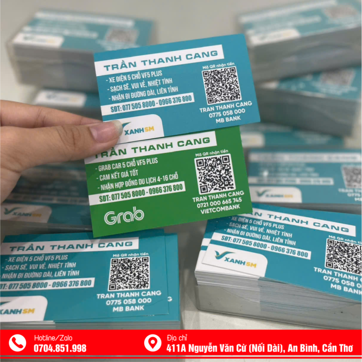 IN VOUCHER DANH THIẾP TẠI CẦN THƠ