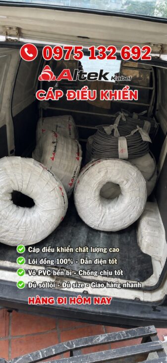 CÁP ĐIỀU KHIỂN ALTEK KABEL – TRUYỀN TÍN HIỆU CHUẨN, HOẠT ĐỘNG ỔN ĐỊNH