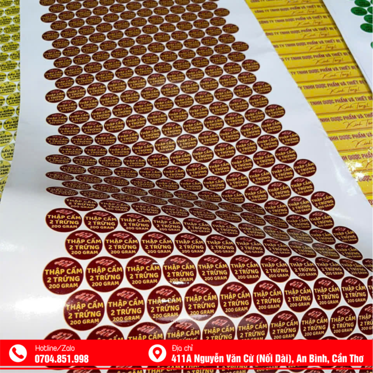 IN TEM NHÃN CẦN THƠ CHẤT LƯỢNG