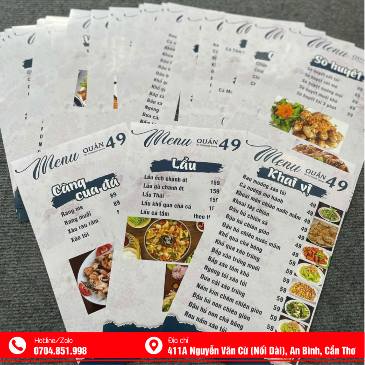 IN VOUCHER DANH THIẾP TẠI CẦN THƠ