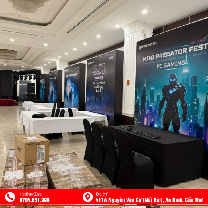 THI CÔNG BACKDROP TRỌN GÓI TẠI CẦN THƠ