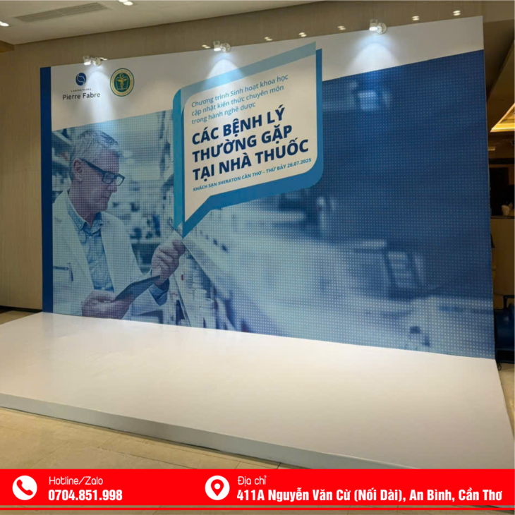 THI CÔNG BACKDROP TRỌN GÓI TẠI CẦN THƠ