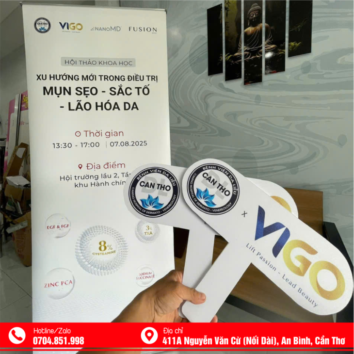 in standee lấy liền tại cần thơ