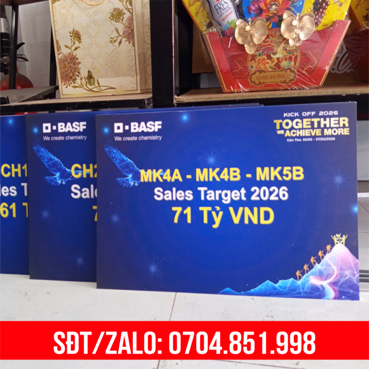 BẢNG TRAO GIẢI FOMEX DOANH NGHIỆP