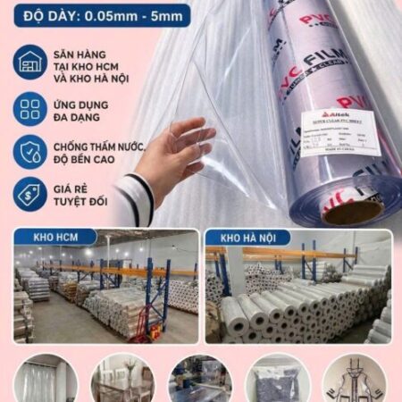 Tại sao màng trong suốt được sử dụng rộng rãi, ở đâu bán ???