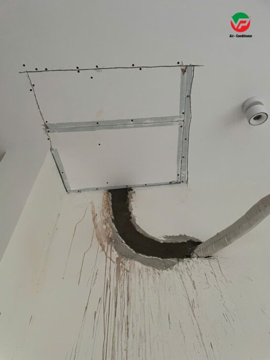 Thi công ống đồng máy lạnh âm tường giá rẻ/Chọn đơn vị thi công uy tín nào