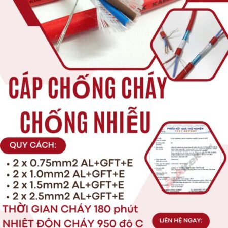 CẦN BÁN Cáp Chống Cháy Chống Nhiễu Altek Kabel