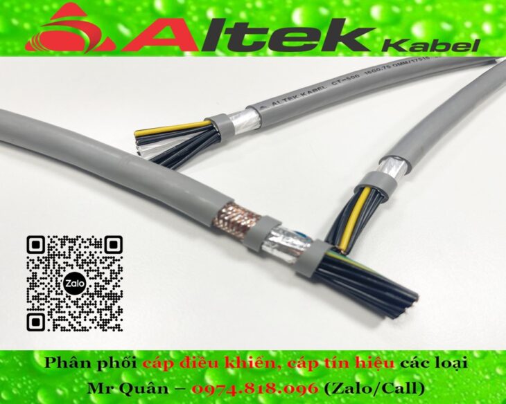 Altek Kabel: Cáp điều khiển 16 lõi Rvv, Rvvp