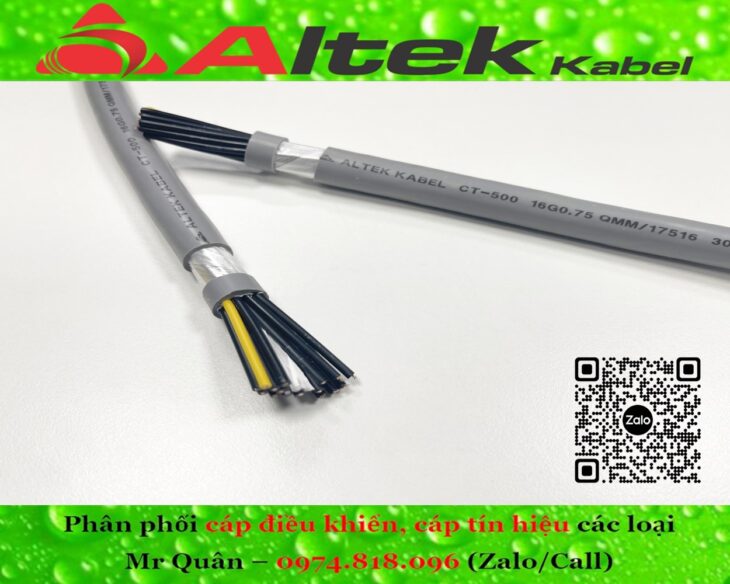 Altek Kabel: Cáp điều khiển 16 lõi Rvv, Rvvp