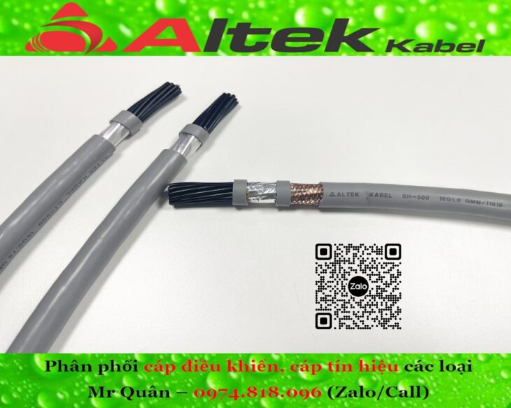Altek Kabel: Cáp điều khiển 16 lõi Rvv, Rvvp