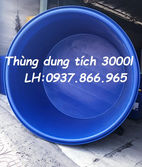 Thùng 750l, bán thùng dung tích lớn giao hàng toàn quốc, thùng dung tích lớn nuôi cá tầm