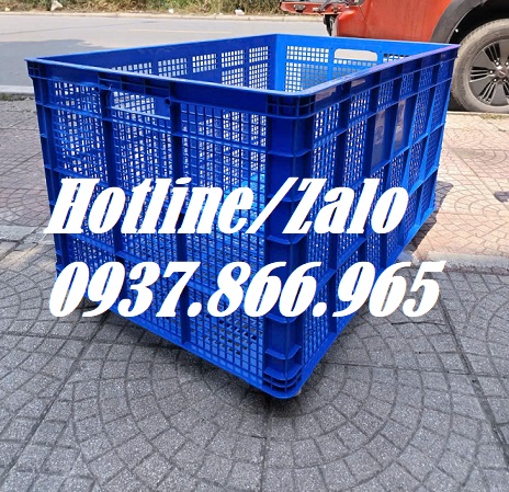 Sọt có bánh xe dưới đáy quay 360độ, sọt kéo hàng trong nhà xưởng