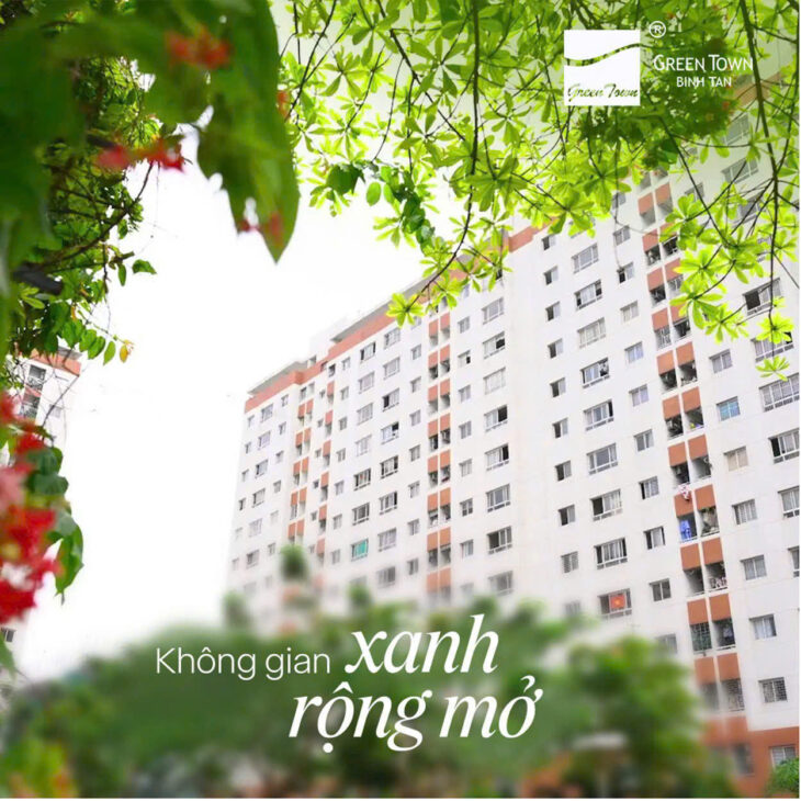 Giá chỉ từ 54 triệu/m² Căn Hộ Cuối Cùng của GREEN TOWN BÌNH TÂN