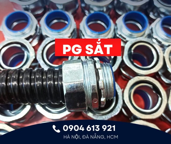 Phân phối ống ruột gà lõi thép và pg sắt – đầu bịt ống tại Đà Nẵng, Huế, Quảng Trị