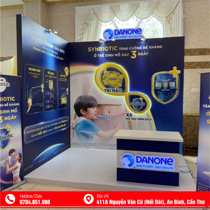thi công booth tại cần thơ