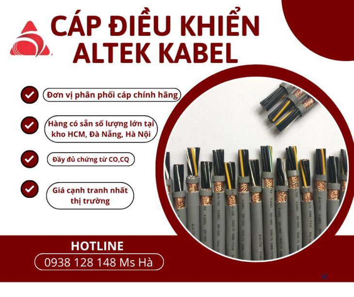 CÁP ĐIỀU KHIỂN ALTEK KABEL NHIỄU LÕI GIÁ TỐT