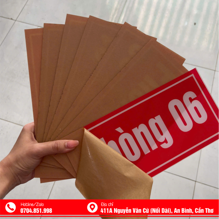 DECAL MENU FOMEX CÁN ĐẸP GIÁ TỐT