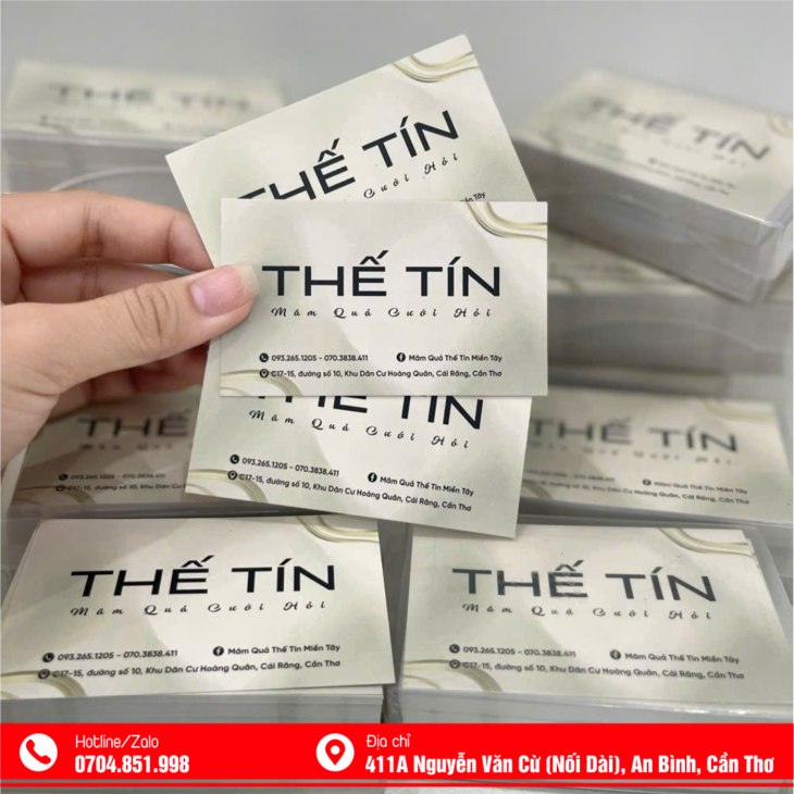 IN DANH THIẾP TẠI CẦN THƠ