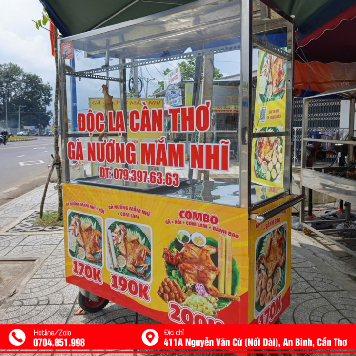 thiết kế in ấn thi công dán decal trang trí xe bán mang đi