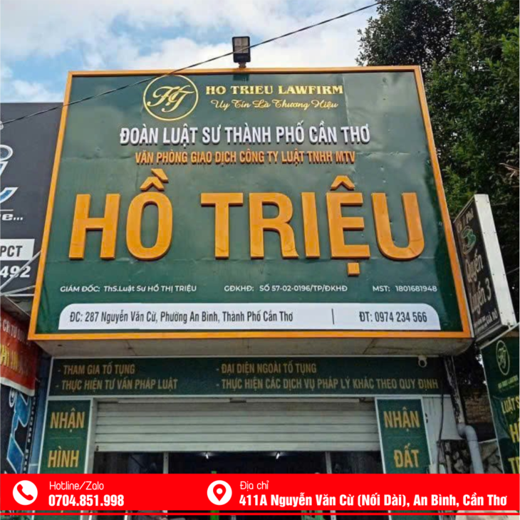 THI CÔNG BẢNG HIỆU TẠI CẦN THƠ
