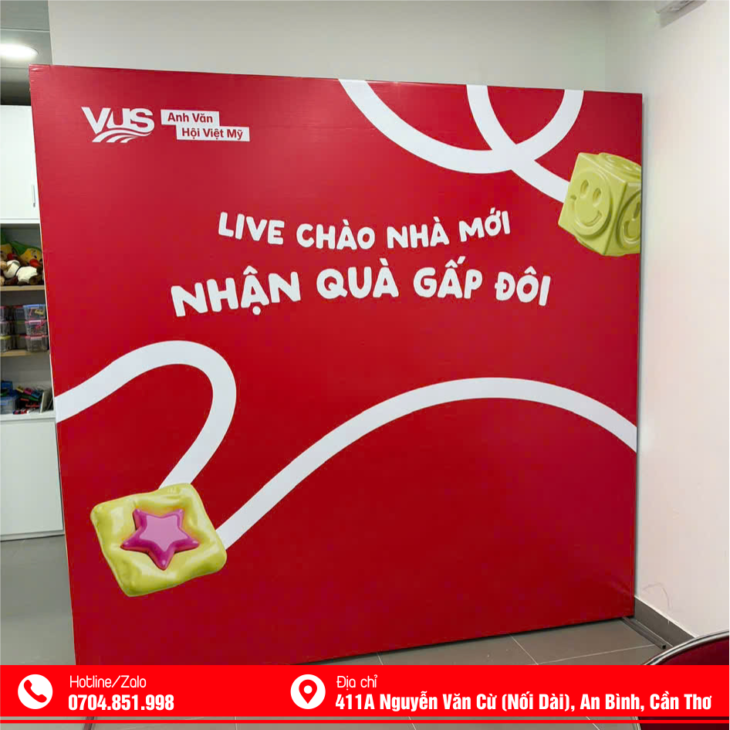 thi công backdrop tại cần thơ giá tốt