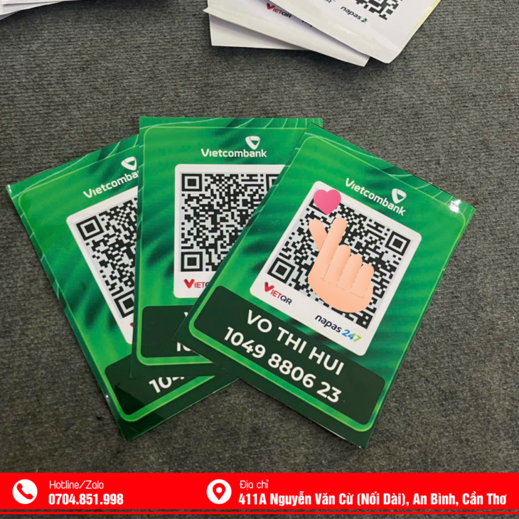 IN BẢNG QR TẠI CẦN THƠ