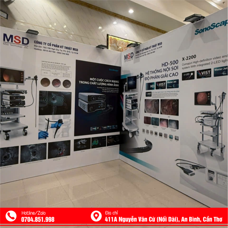 thi công booth tại cần thơ