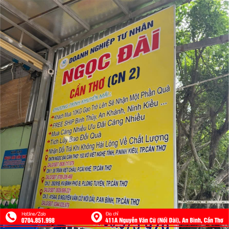 THI CÔNG BẢNG HIỆU TẠI CẦN THƠ