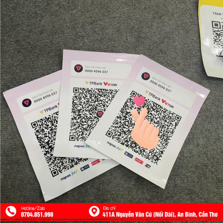 IN BẢNG QR TẠI CẦN THƠ