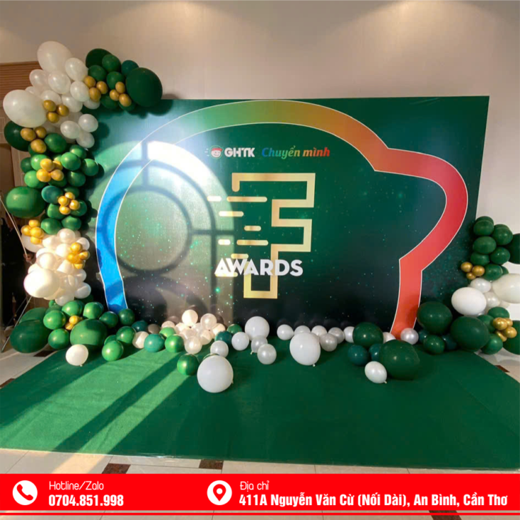 thi công backdrop tại cần thơ giá tốt
