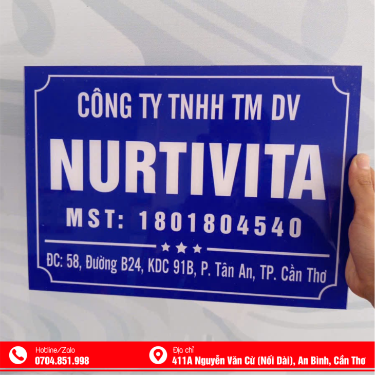 DECAL MENU FOMEX CÁN ĐẸP GIÁ TỐT