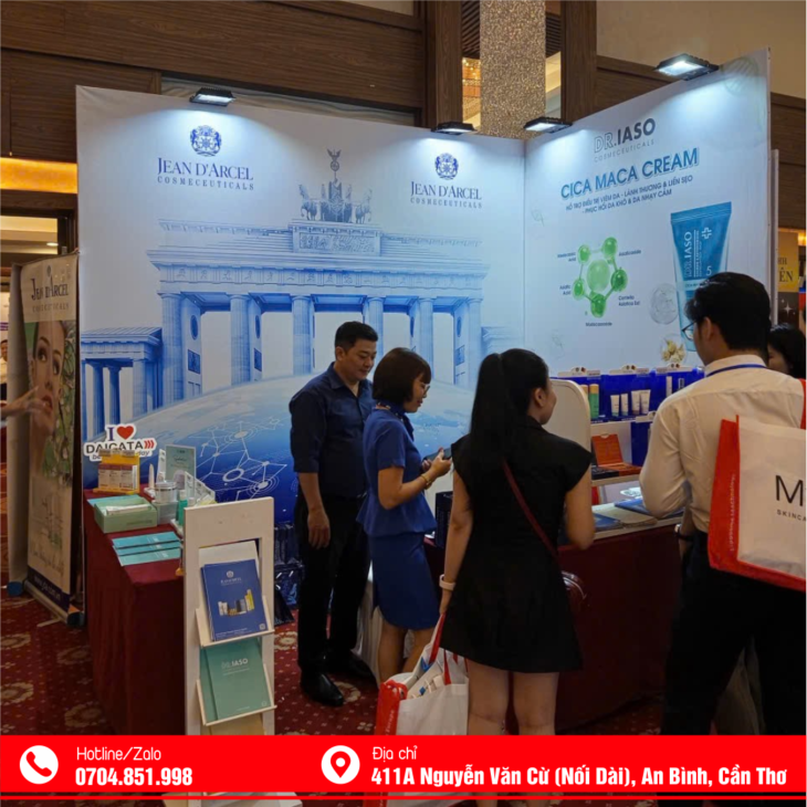thi công booth tại cần thơ