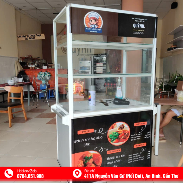 thiết kế in ấn thi công dán decal trang trí xe bán mang đi