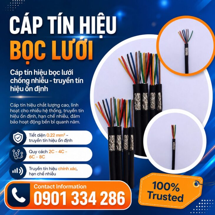 Cáp Điều Khiển 0.22mm² ALTEK KABEL