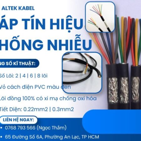 CẦN BÁN Cáp Tín Hiệu Chống Nhiễu ALTEK KABEL – Độ Bền Cao, Chống Nhiễu Tối Ưu