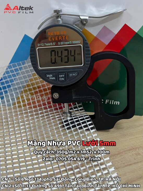 Lưới mắt cáo pvc lựa chọn tin cậy cho nhiều doanh nghiệp