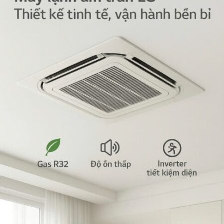 Cung cấp Máy lạnh âm trần LG cho căn hộ/chung cư giá đại lý thấp nhất TPHCM