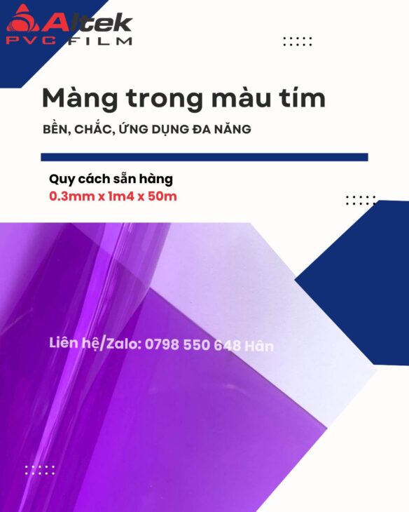 Xưởng phân phối màng trong màu giá sỉ toàn quốc