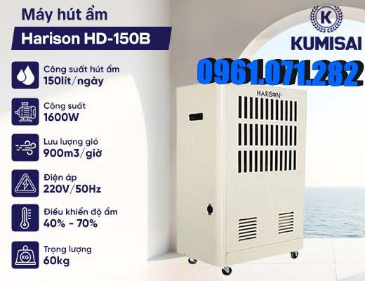 Máy hút ẩm Harison HD-150B