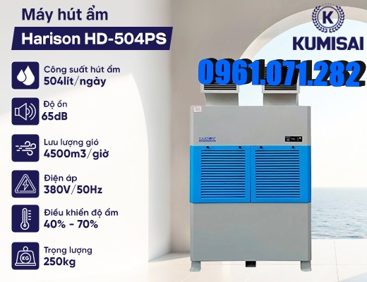 Máy hút ẩm Harison HD-504PS