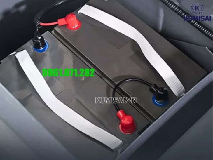Máy chà sàn Kumisai KMS-X4 chạy ắc quy