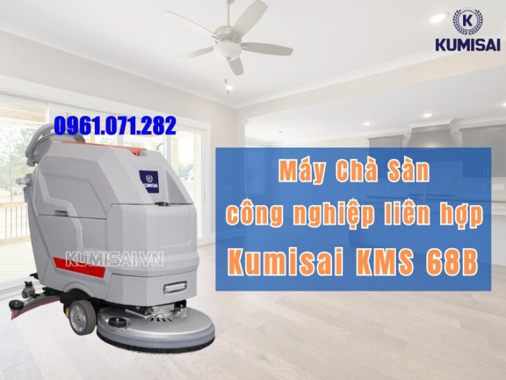Máy chà sàn công nghiệp liên hợp Kumisai KMS 68B