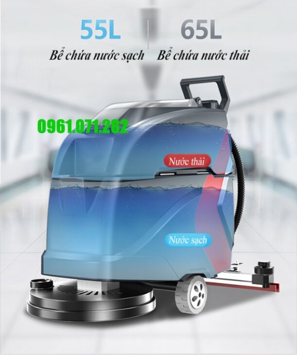 Máy chà sàn công nghiệp liên hợp Kumisai KMS 55B