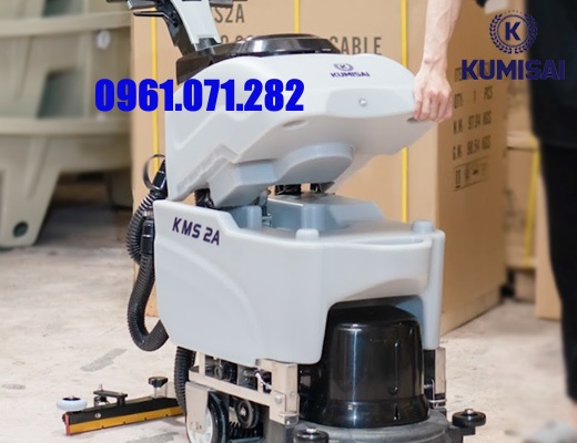Máy chà sàn liên hợp đẩy tay Kumisai KMS 2A