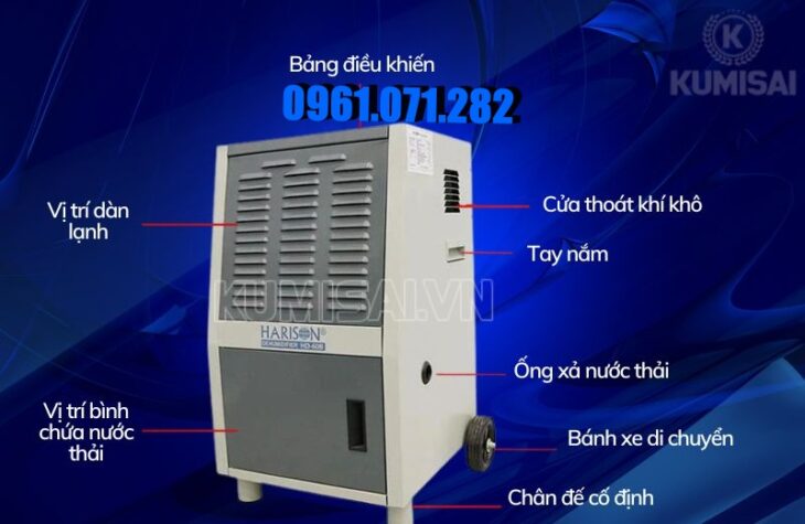Máy hút ẩm công nghiệp Harison HD-60B