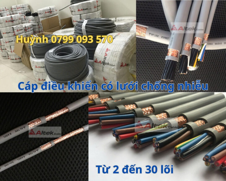 bảng giá cáp điều khiển altek kabel – 10 lõi