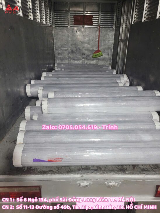 Màng nhựa pvc trong màu tô điểm cho không gian, liên hệ