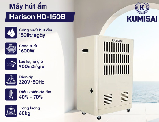Máy hút ẩm Harison HD-150B
